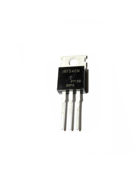 Mosfet IRF540 Canal N 33A 100V - Transistor de Potencia TO-220