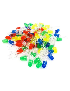 Paquete de 100 Leds  5mm Difusos