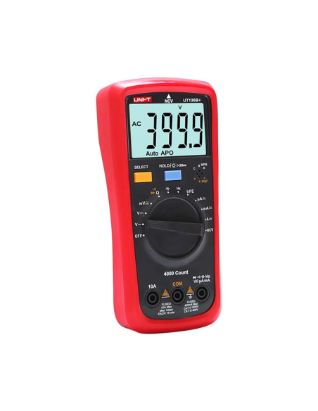 Multímetro Digital Autorango Uni-t UT136B+, Condensadores, Diodos